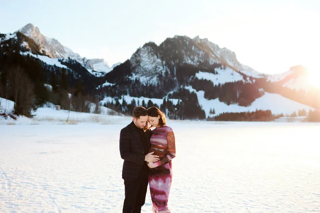 shooting photo grossesse