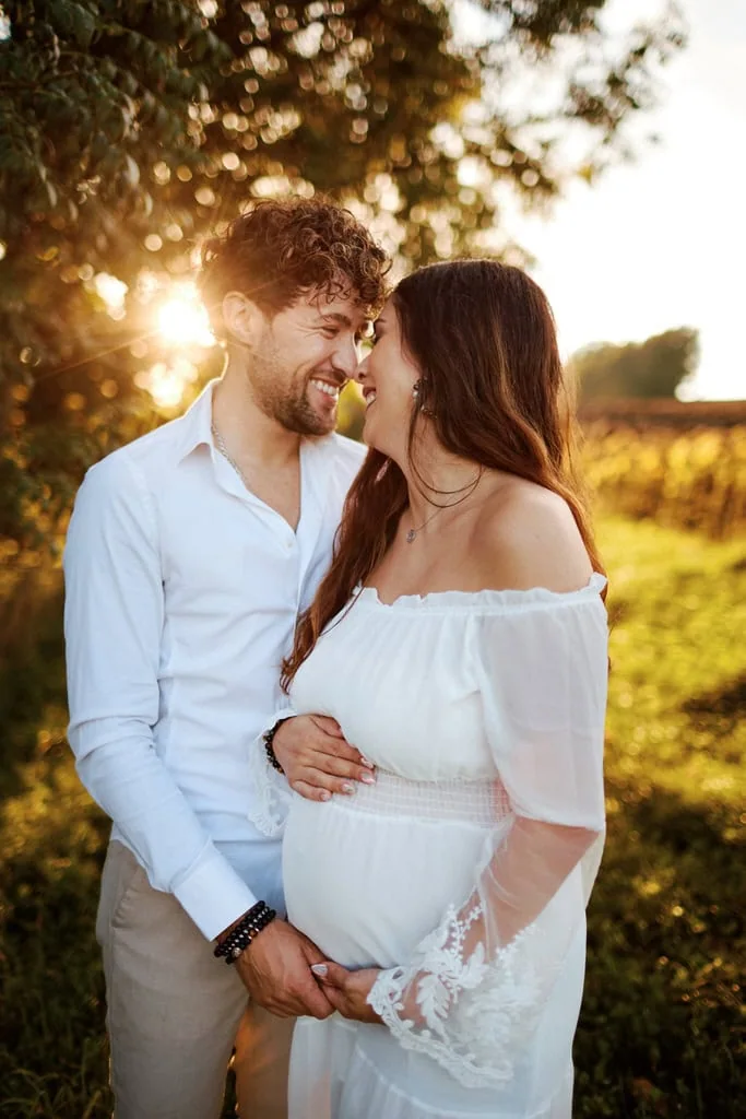 shooting photo grossesse