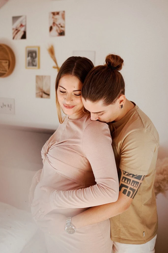 shooting photo grossesse