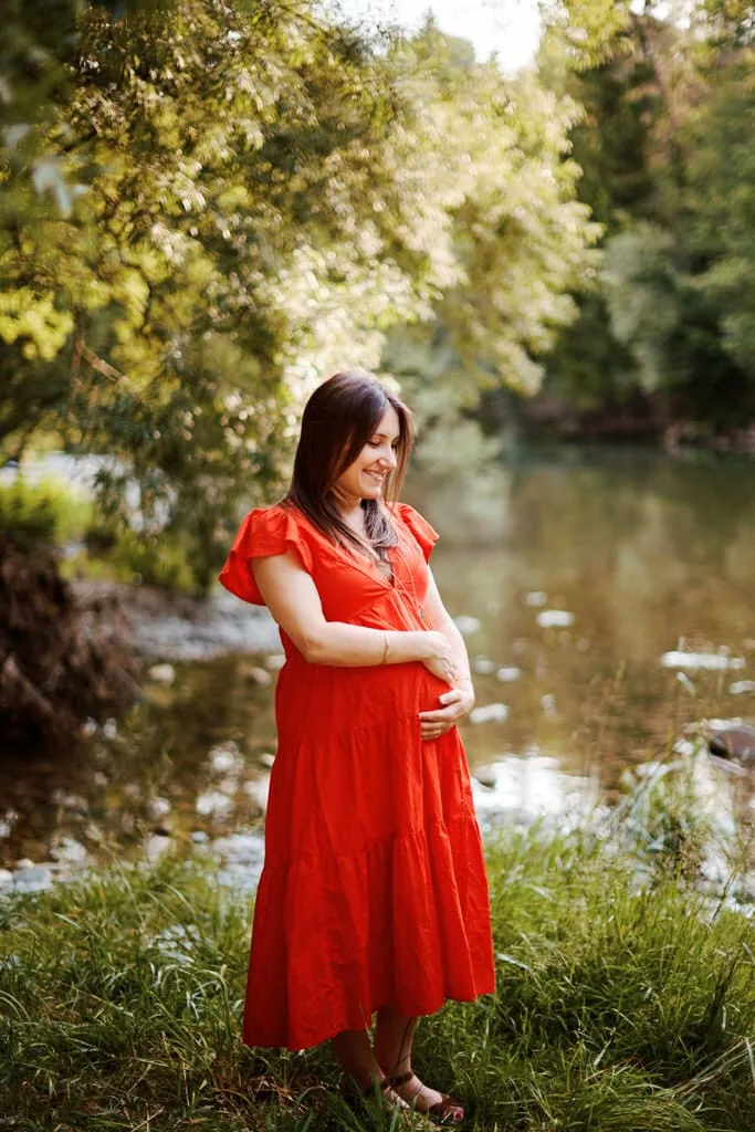 shooting photo grossesse