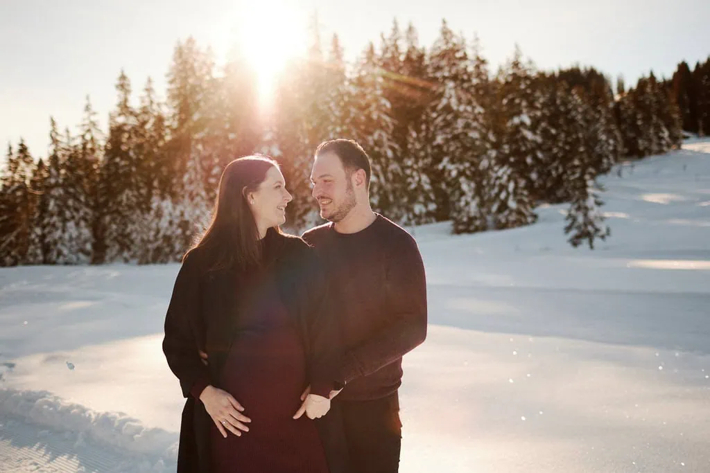 shooting photo grossesse