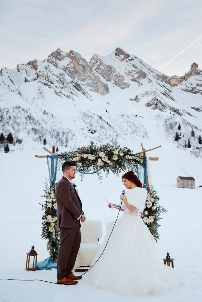 mariage hivernale
