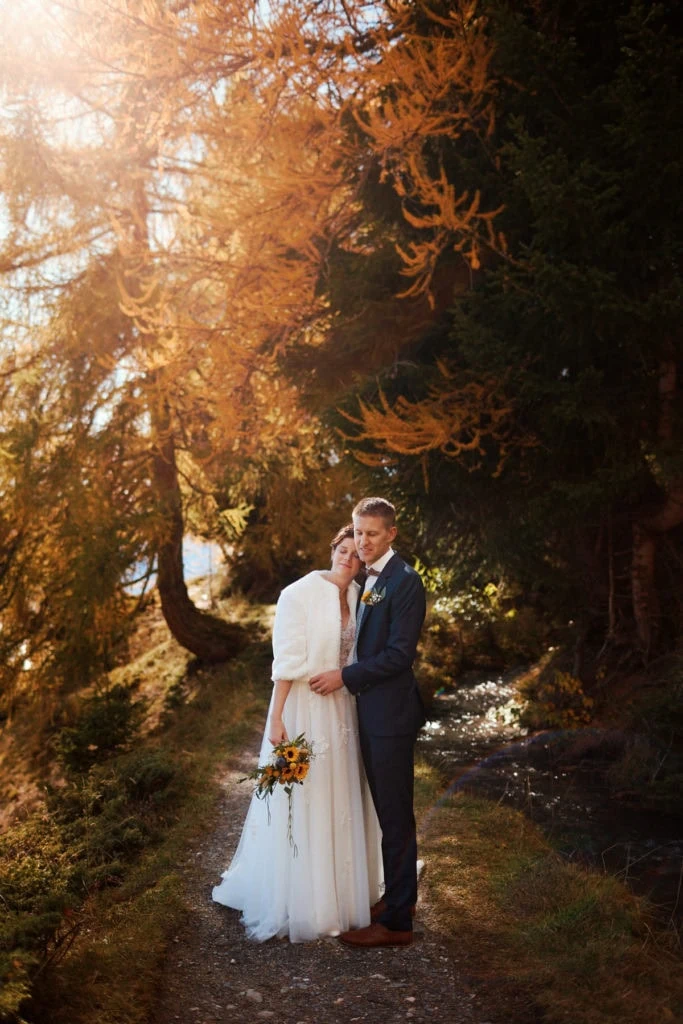 se marier en automne