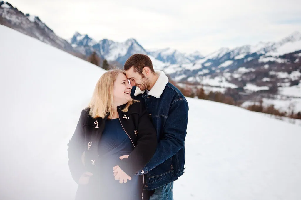 shooting photo grossesse