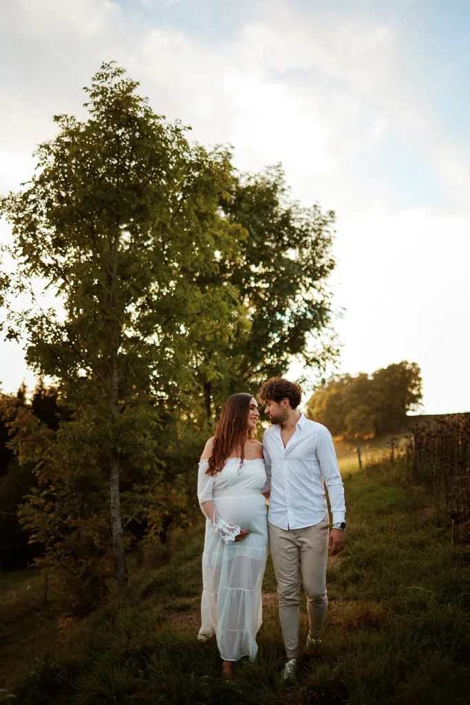 shooting photo grossesse