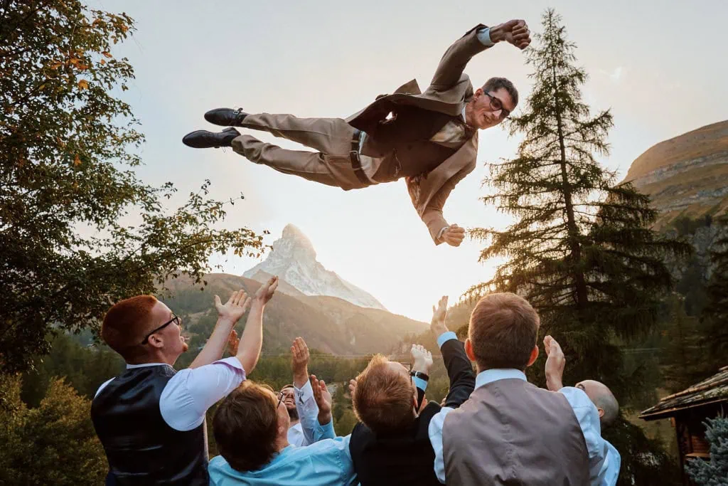 Photographe de mariage en Valais